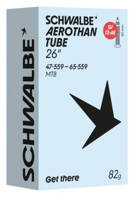 Камера TPU 26" (47/65-559) Schwalbe SV13-AE AEROTHAN, Alu 40mm