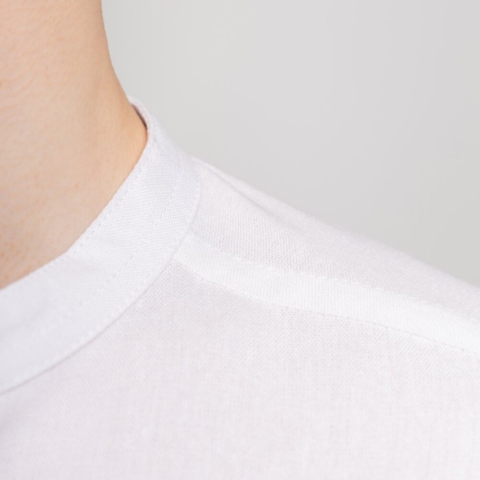 Чоловіча сорочка біла з довгим рукавом Pobedov Orion, укр, укр