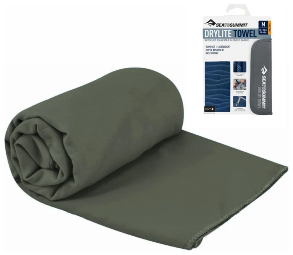 Рушник DryLite Towel від Sea To Summit, Sage (L: 120x60см)