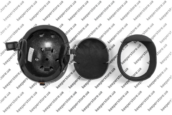 Шолом Triple8 Old School Snow Black Rubber (XS)