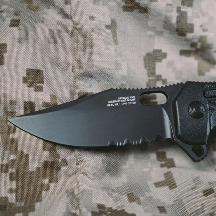 Ніж розкладний SOG SEAL XR, Partially Serrated
