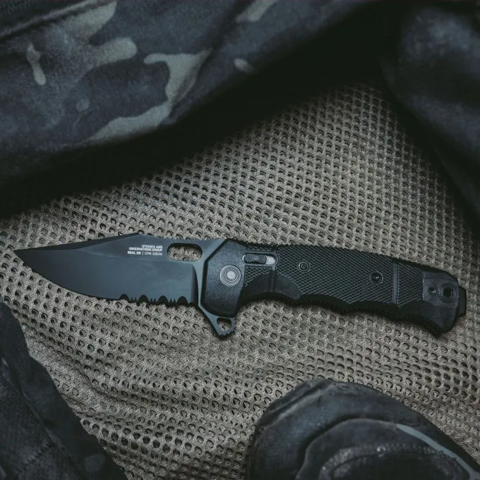 Ніж розкладний SOG SEAL XR, Partially Serrated