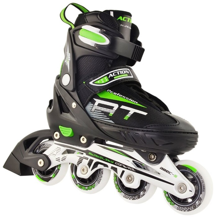 Роликові ковзани Action Chris PW-153b-5-1/Green