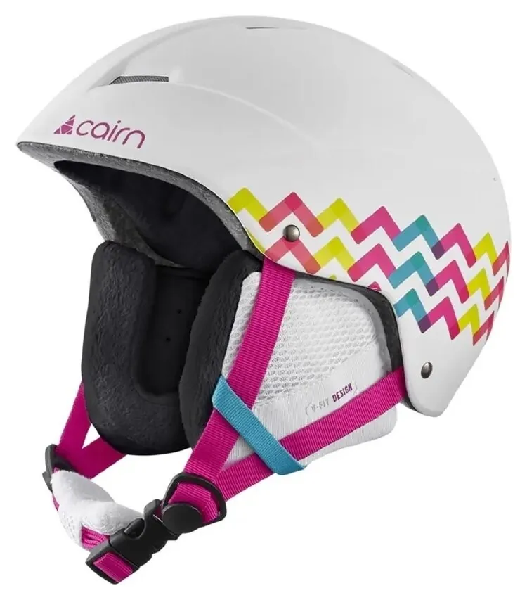 Шолом Cairn Andromed Jr mat white-lolipop (51-53)