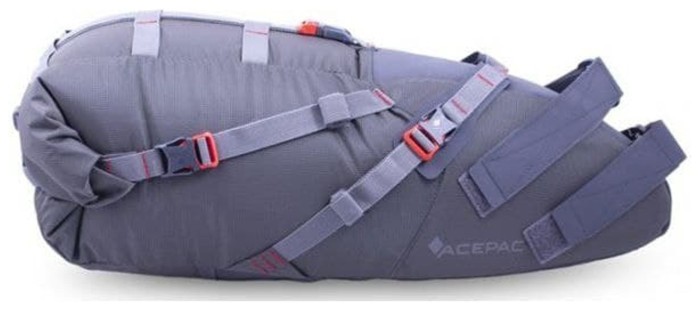 Сумка подседельная Acepac Saddle Bag Nylon L, Grey