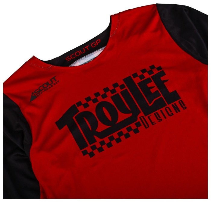 Мото джерсі TLD SCOUT GP JERSEY; BIG LEE [BLACK / BURNT ORANGE] XL