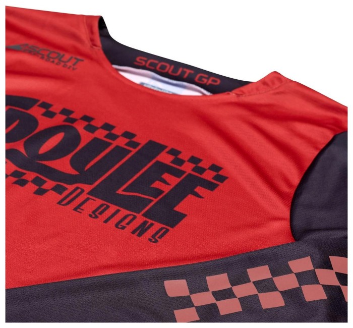 Мото джерсі TLD SCOUT GP JERSEY; BIG LEE [BLACK / BURNT ORANGE] XL
