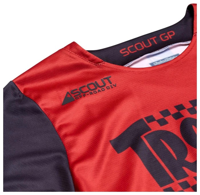 Мото джерсі TLD SCOUT GP JERSEY; BIG LEE [BLACK / BURNT ORANGE] XL