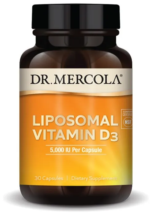 Liposomal Vitamin D3 5000 IU - 30 caps