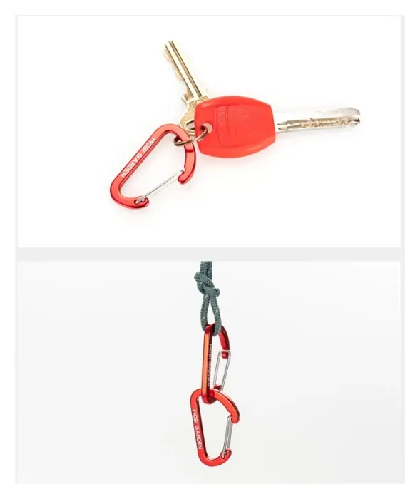Карабін допоміжний Mobi Garden Alu 4 шт. NX21671030 red