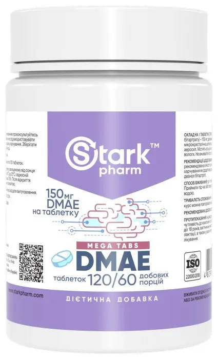 DMAE 150mg - 120 tabs