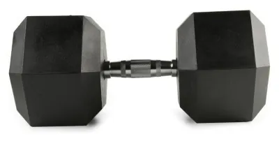 Гантель гексогональная 45 кг. Стейн. OK1013-45