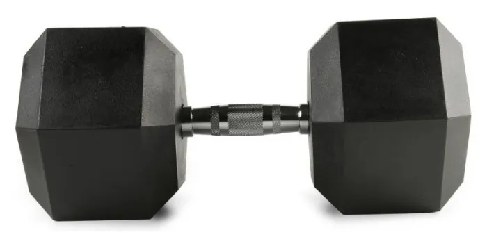 Гантель гексогональная 45 кг. Стейн. OK1013-45