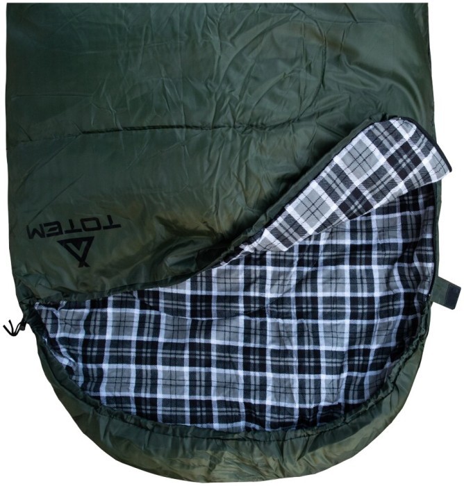 Спальний мішок Totem Ember Plus XXL ковдра з капюш лівий olive 190/90 UTTS-015, укр, укр