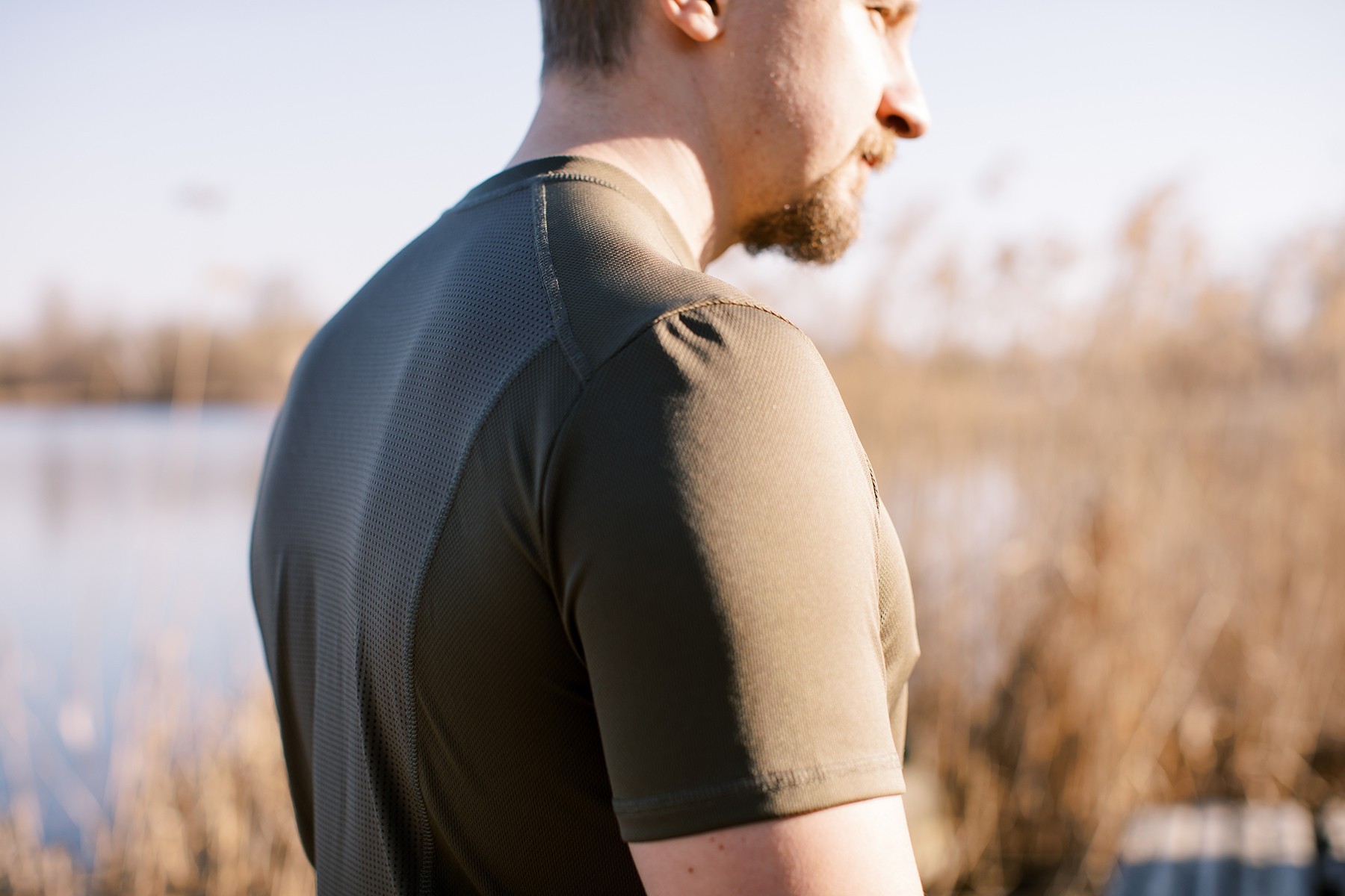 Футболка Tribe CoolpaS S T-KI-0006-olive, укр, укр