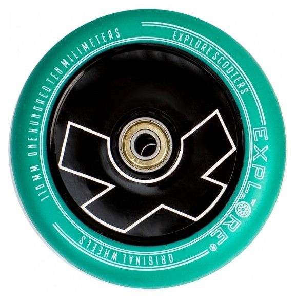 Колесо для трюкових самокатів SCOOTER WHEEL 110 Aquamarine, укр