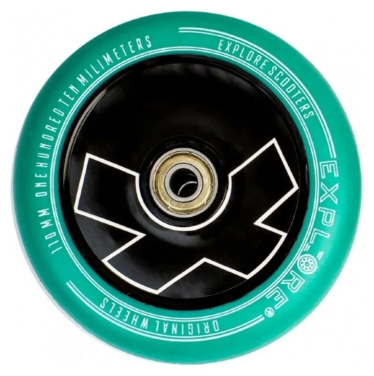 Колесо для трюкових самокатів Explore SCOOTER WHEEL 110 Aquamarine (EXP_5812)