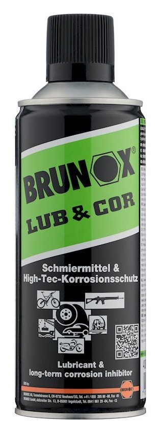 Мастило і консервація зброї, помпа Brunox Lub & Cor 400ml, укр, укр