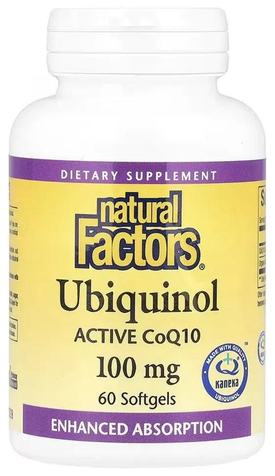 Ubiquinol CoQ10 100mg - 60 softgels (DSN_2023-10-5753)