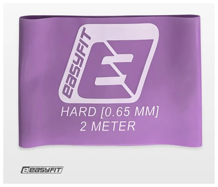 Стрічка для пілатесу EasyFit EPP 0.65 мм пурпурова