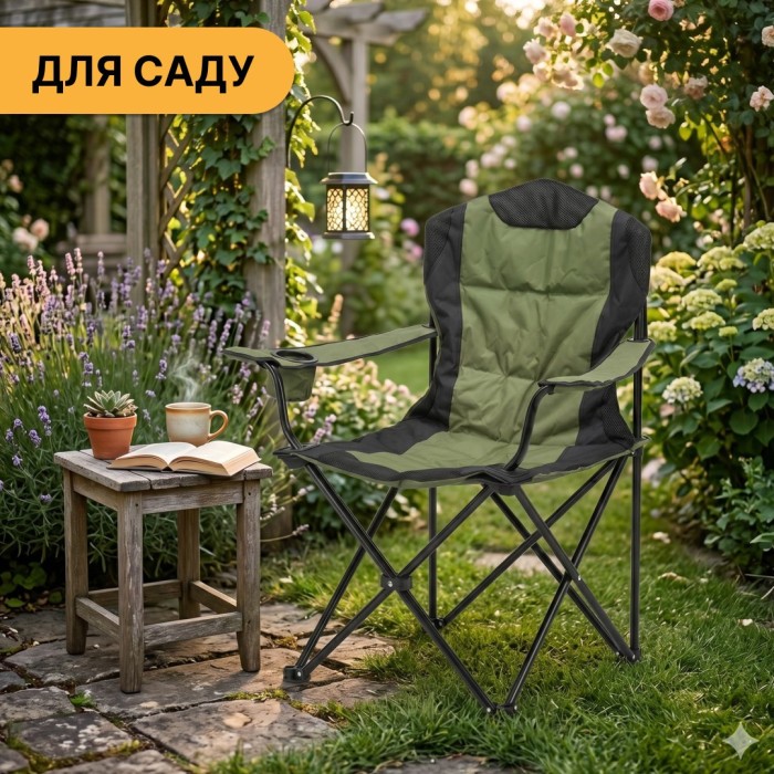 Розкладне туристичне крісло LEOBRO Honor XL Comfort (LB-1078)