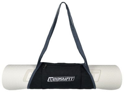 Сумка-переноска EasyFit для йога-килимка Сіра