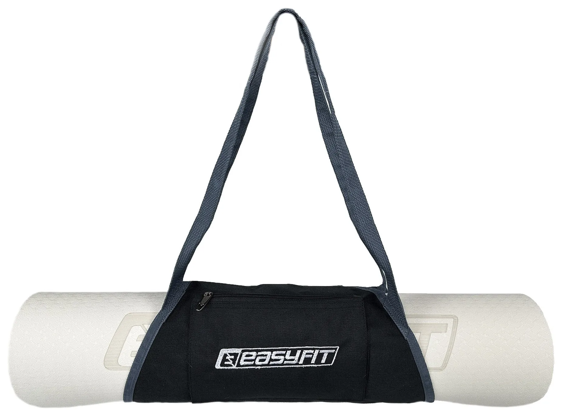 Сумка-переноска EasyFit для йога-килимка Сіра (EFIT_EF-YB38-G)