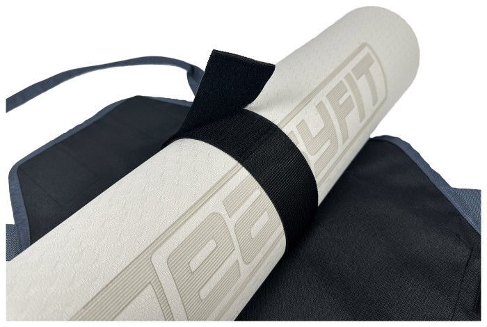 Сумка-переноска EasyFit для йога-килимка Сіра