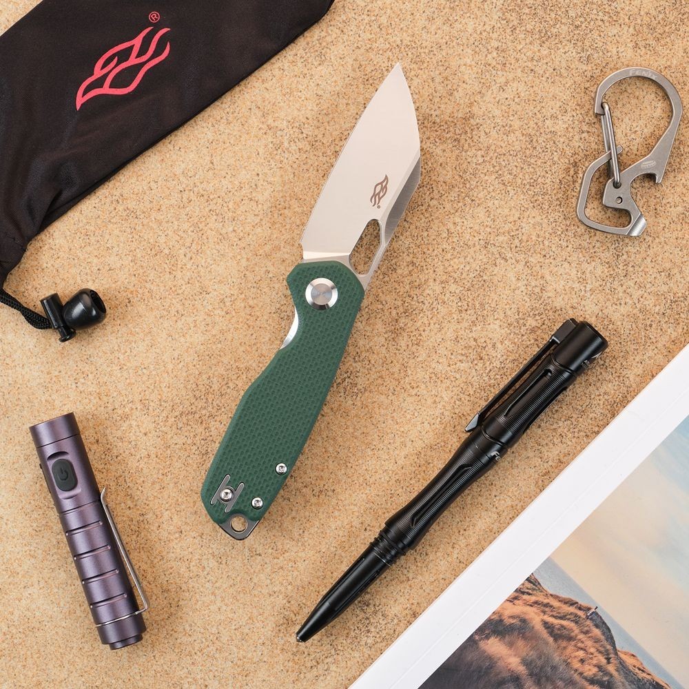 Нiж складаний Firebird FH924-GB синьо-зелений, укр, укр