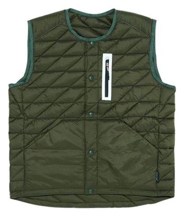 Пуховий жилет Naturehike CNH22YR019, розмір XXL, зелений, укр, укр