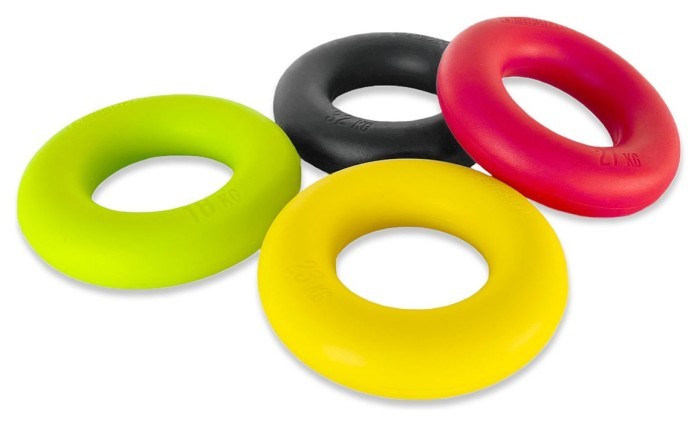 Эспандер кистевое кольцо EasyFit Ring 18 кг зеленый