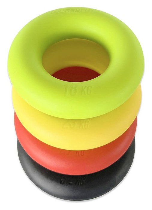 Эспандер кистевое кольцо EasyFit Ring 18 кг зеленый