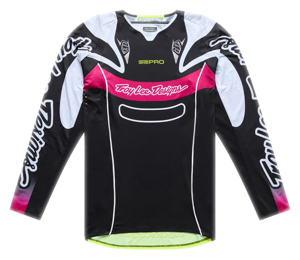 Мото джерсі TLD SE PRO JERSEY; SALVO [RED / WHITE] XXL (OBOD_301055006)