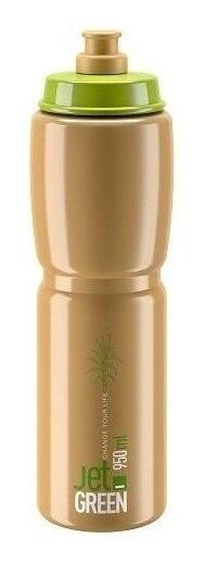 Фляга Elite Jet Green коричневий 950 ml, укр, укр