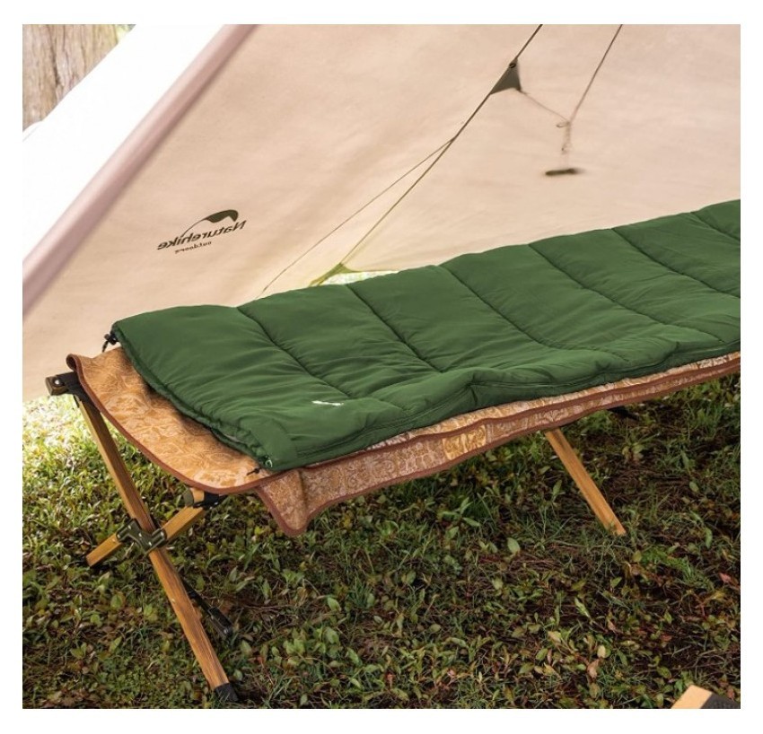 Спальный мешок Naturehike F150 NH22MSD05, левый, зеленый