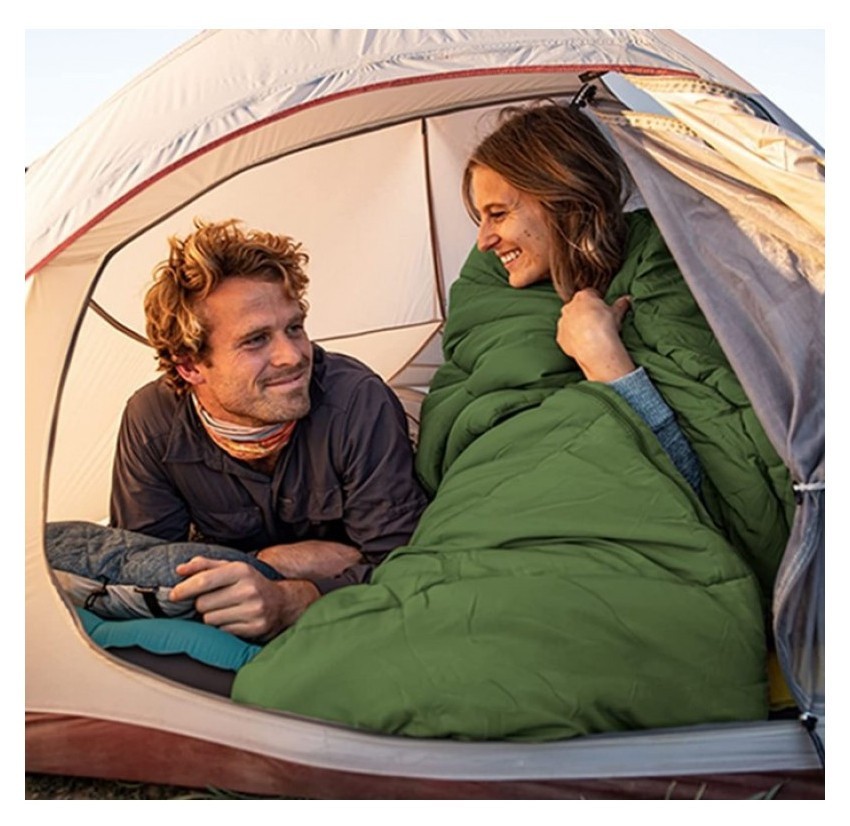 Спальный мешок Naturehike F150 NH22MSD05, левый, зеленый