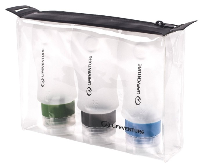 Набор Lifeventure Silicone Flight Bottle Set