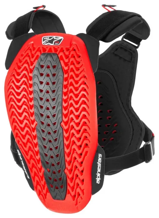 Защита тела Alpinestars A-5 PLASMA CHEST PROTECTOR BLACK RED WHITE, M/L