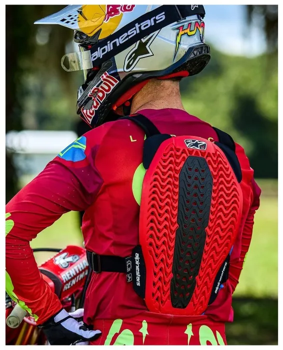 Защита тела Alpinestars A-5 PLASMA CHEST PROTECTOR BLACK RED WHITE, M/L