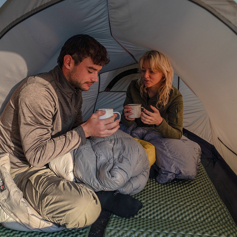 Палатка двухместная Naturehike Opalus, UL, CNK2450WS036, темно-зеленая