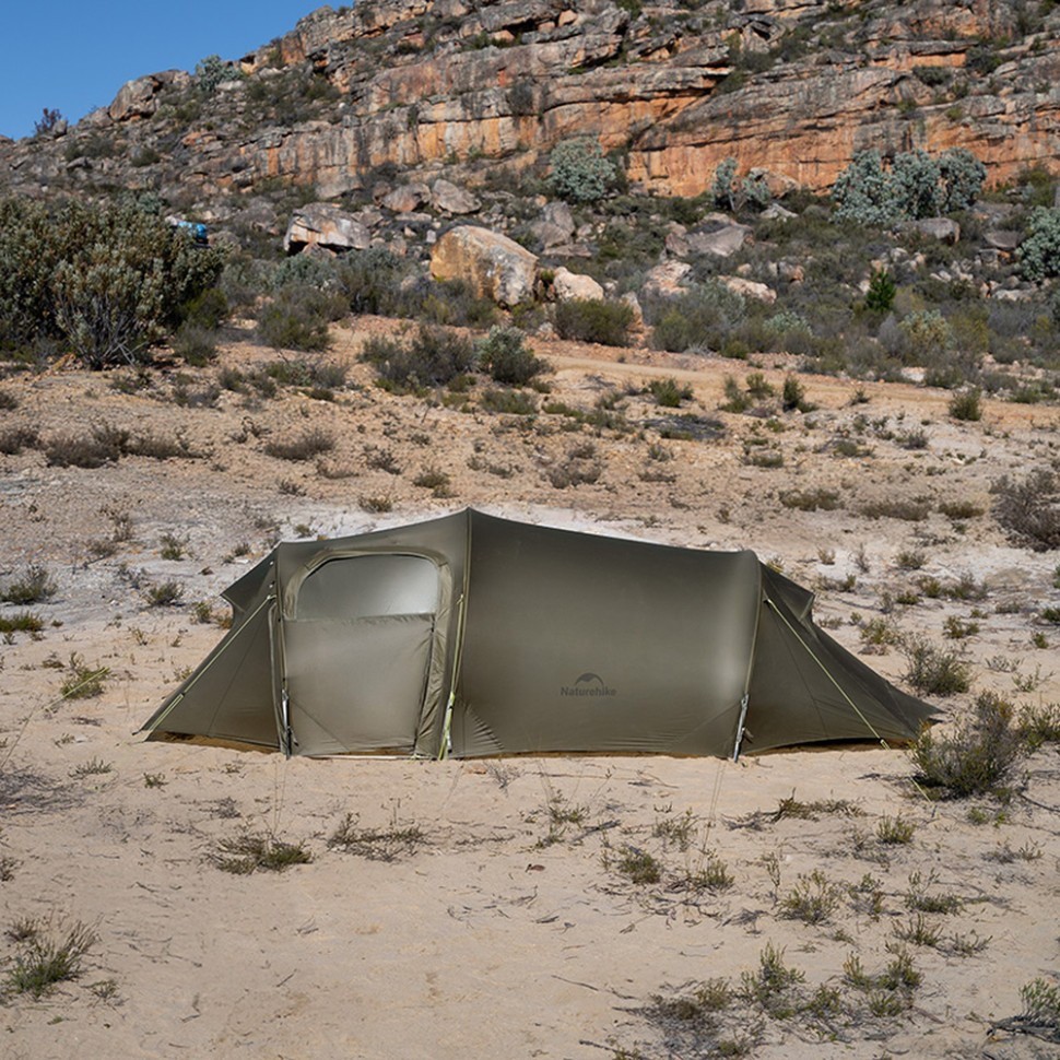 Палатка двухместная Naturehike Opalus, UL, CNK2450WS036, темно-зеленая