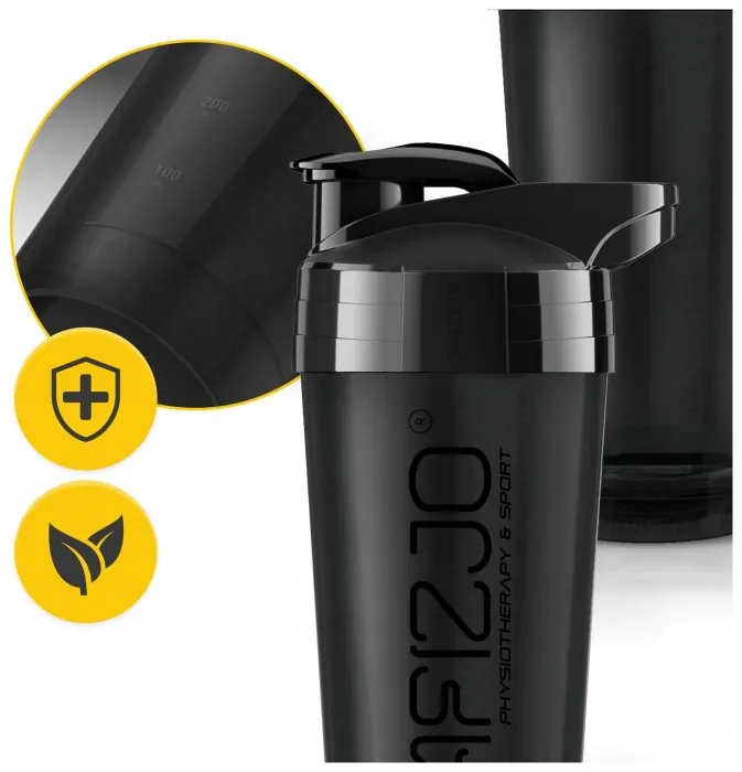 Шейкер спортивный 4FIZJO Ultra 700 мл Black (P-5905973407090)