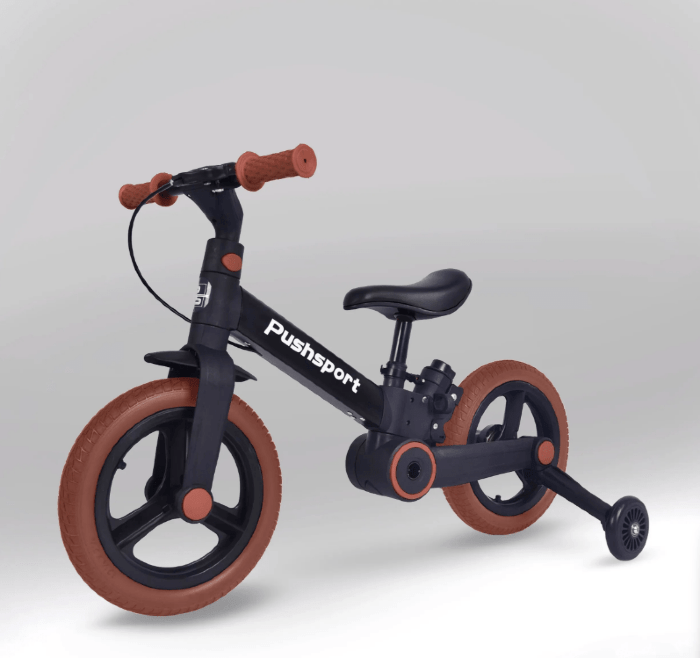 Велосипед PUSH SPORT M10 coffee (Кавовий), укр, укр