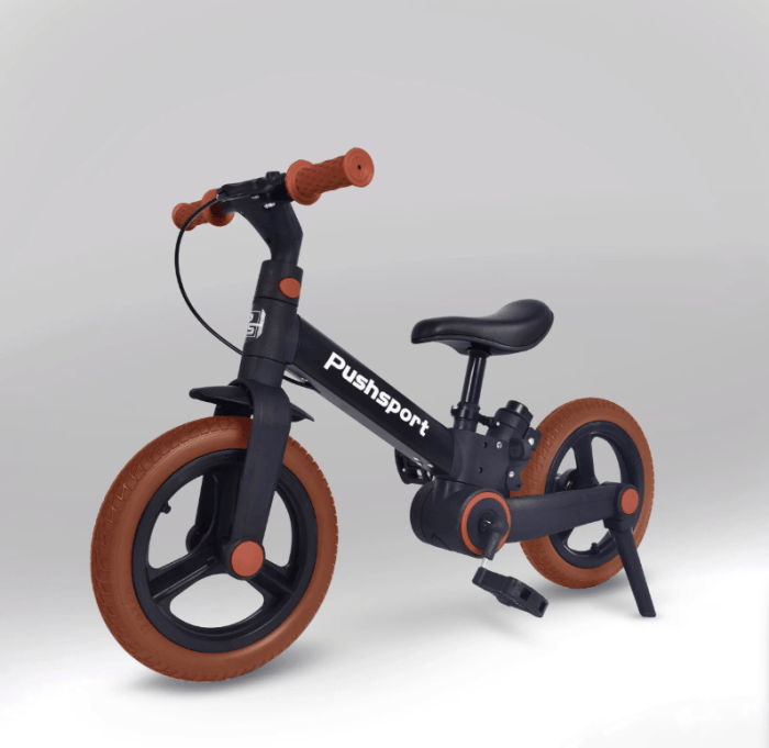 Велосипед PUSH SPORT M10 coffee (Кавовий), укр, укр