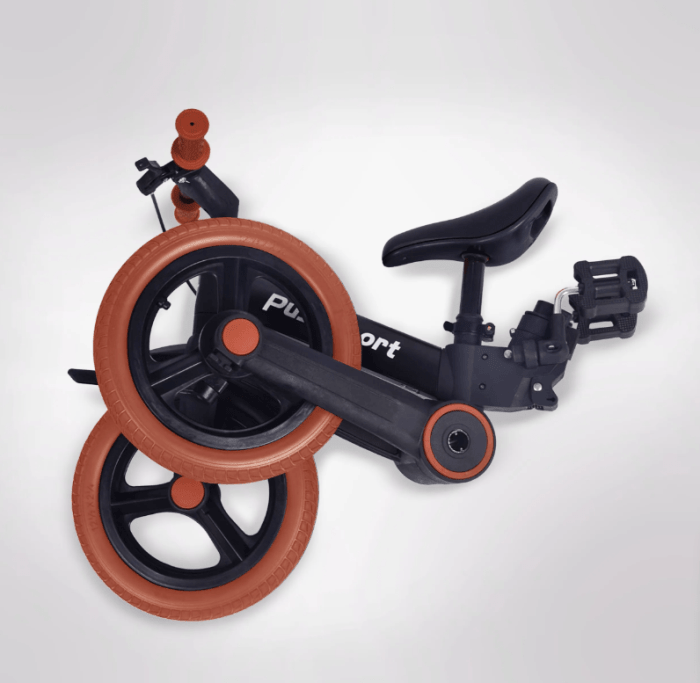 Велосипед PUSH SPORT M10 coffee (Кавовий), укр, укр