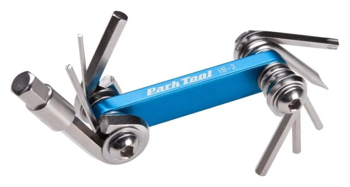 Мультитул Park Tool IB-2 I-Beam 1.5/2/2.5/3/4/5/6/8, Т25, викрутка