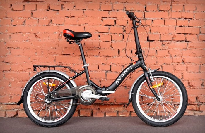 Велосипед складаний Avanti Fold 20" чорний (2025)