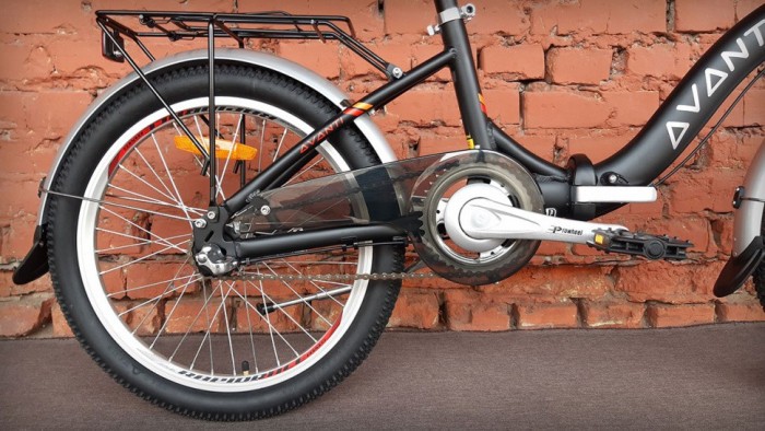 Велосипед складаний Avanti Fold 20" чорний (2025)