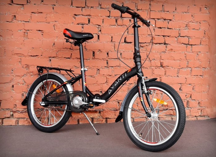 Велосипед складаний Avanti Fold 20" чорний (2025)