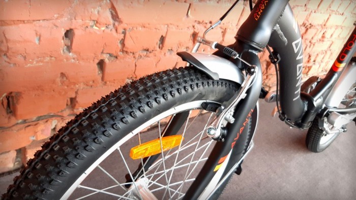 Велосипед складаний Avanti Fold 20" чорний (2025)
